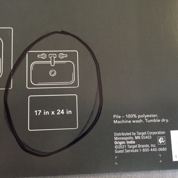 Threshold Bath Set Of Two Bath Rugs 7x24 Poshmark